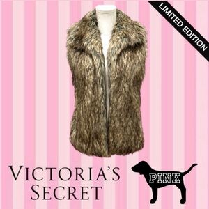 Victoria’s Secret PINK Faux Fur Vest (Limited Edition)